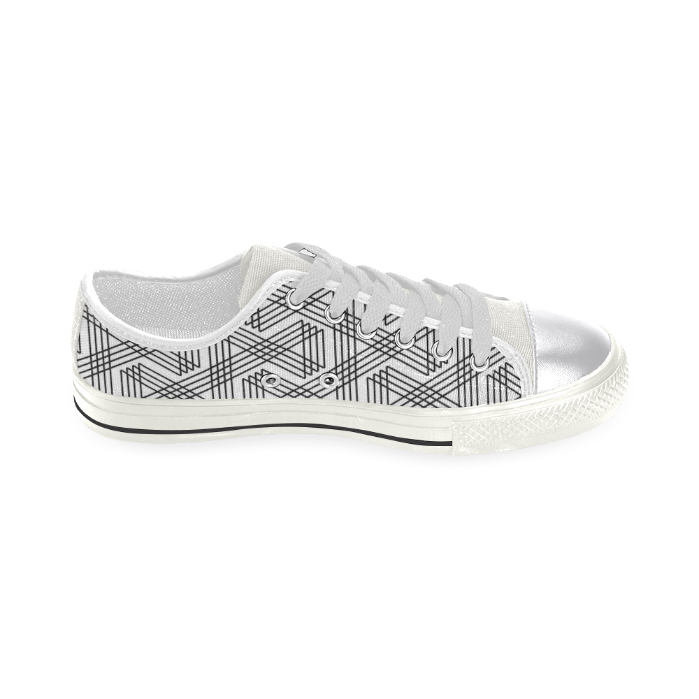 lines2 Women's Classic Canvas Shoes (Model 018)