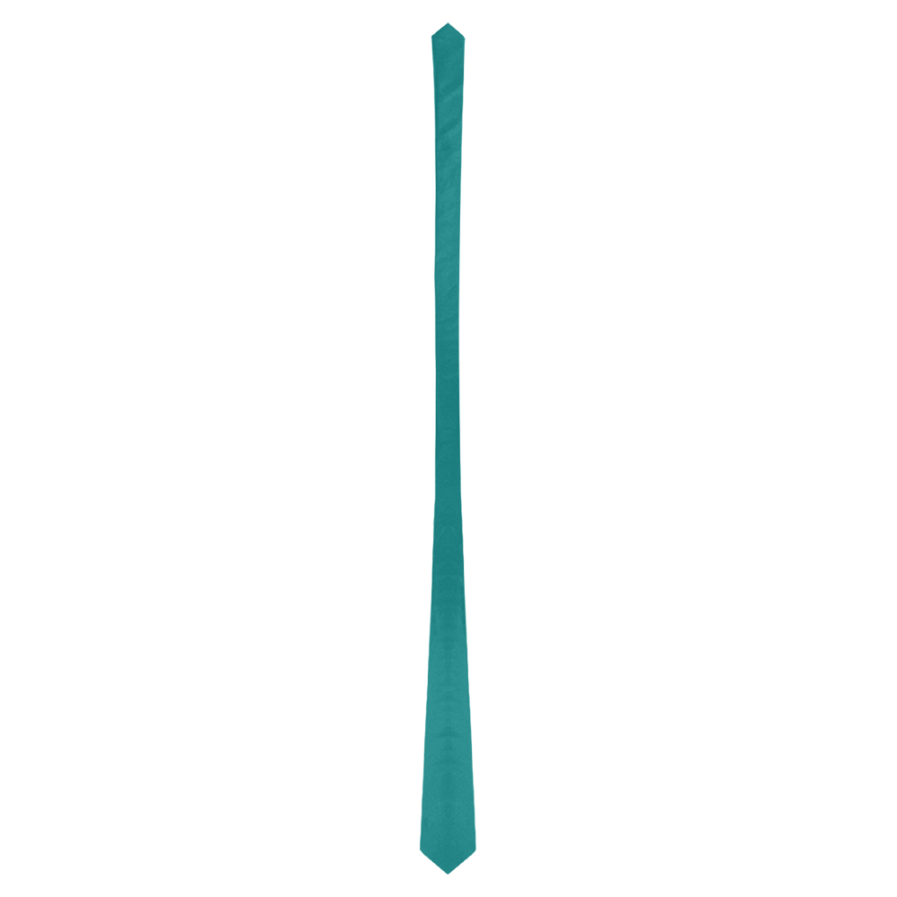 color teal Classic Necktie (Two Sides)