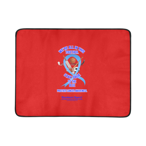 Prostate-Cancer Awareness Beach Mat 78"x 60"