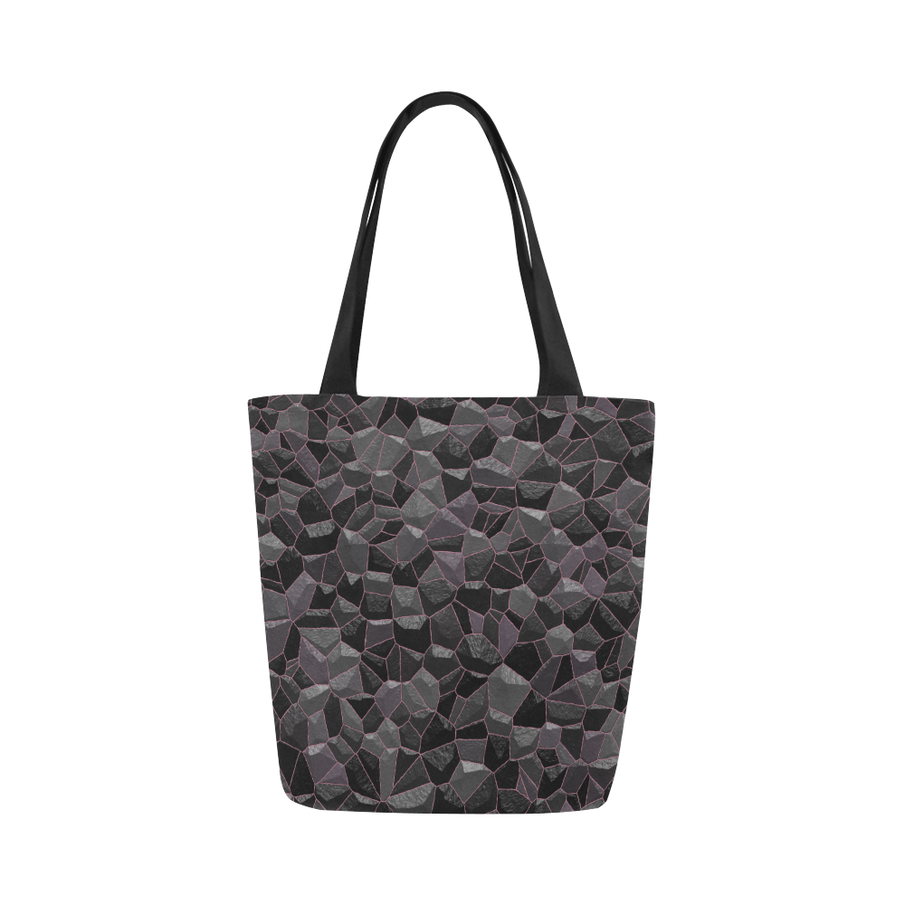 Anthracite Canvas Tote Bag (Model 1657)