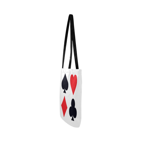 The four suits in playing cards Reusable Shopping Bag Model 1660 (Two sides)