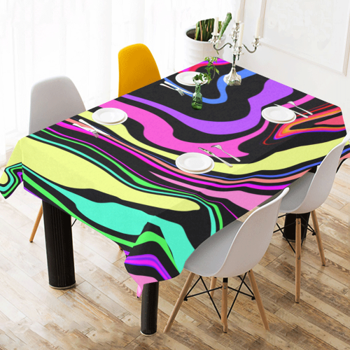 the_80s_r_back Cotton Linen Tablecloth 60" x 90"