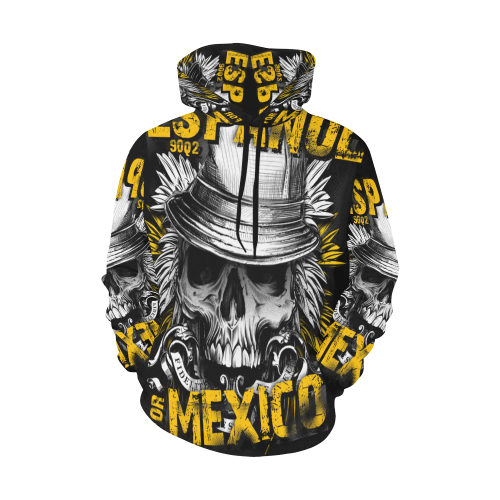 Espanhol for Mexico All Over Print Hoodie for Men (USA Size) (Model H13)