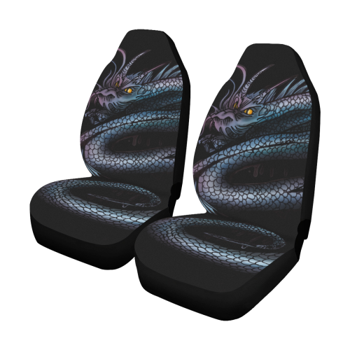 Dragon Swirl Car Seat Covers (Set of 2)