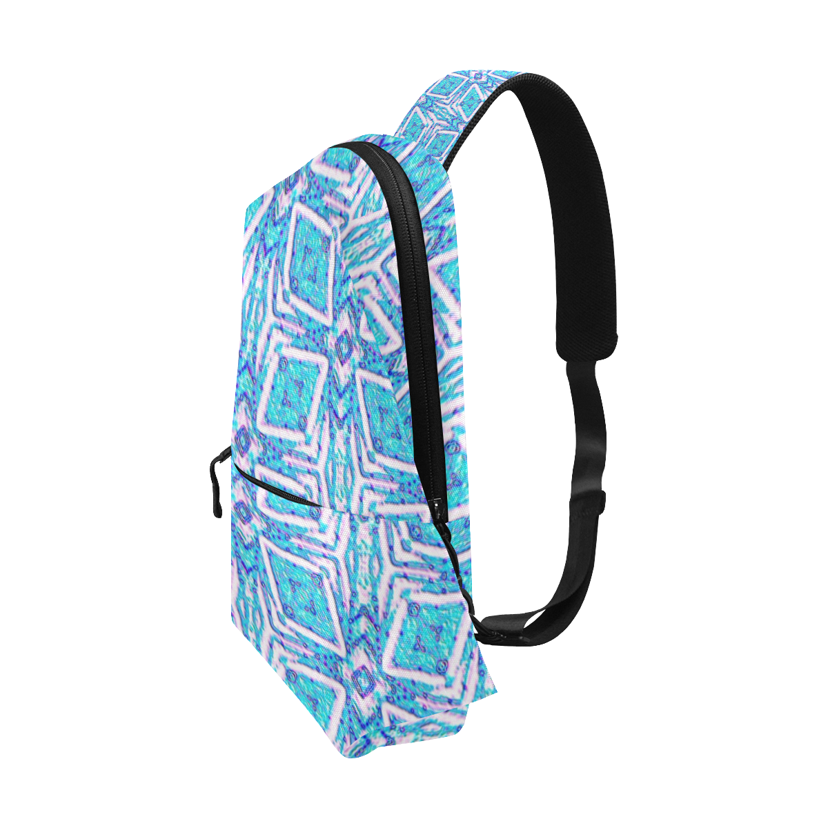geometric doodle 1 abstract fractal Chest Bag (Model 1678)