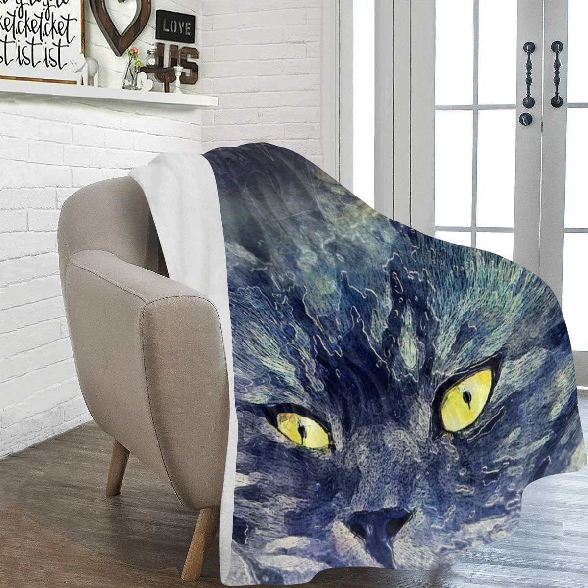 cat Ultra-Soft Micro Fleece Blanket 54''x70''