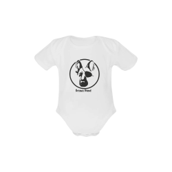 Brava Hund Pirate Baby Powder Organic Short Sleeve One Piece (Model T28)