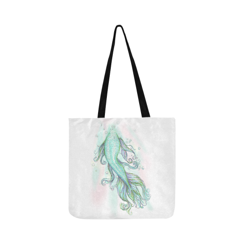 Mermaid Tail Reusable Shopping Bag Model 1660 (Two sides)