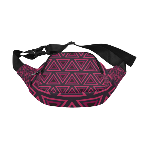 Tribal Ethnic Triangles Fanny Pack/Small (Model 1677)