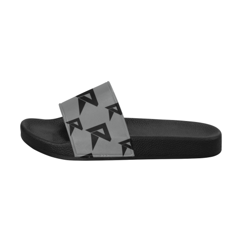 Women's Slide Sandals (Grey) Women's Slide Sandals (Model 057)