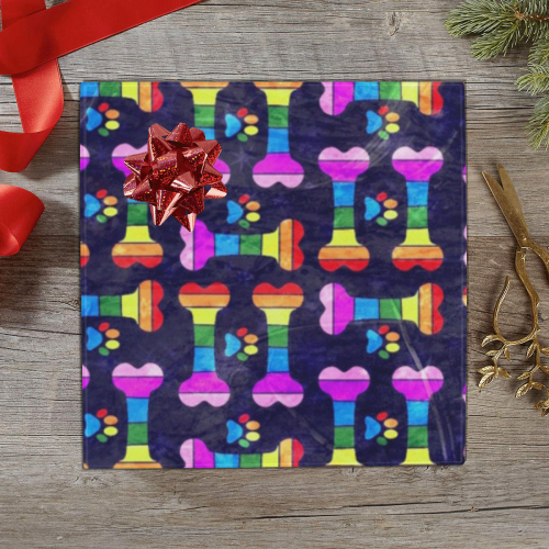 Pride Bones by Nico Bielow Gift Wrapping Paper 58"x 23" (3 Rolls)
