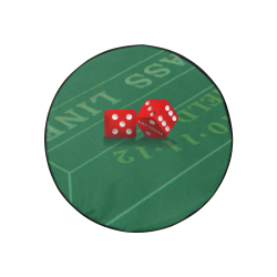 Las Vegas Dice on Craps Table 30 Inch Spare Tire Cover