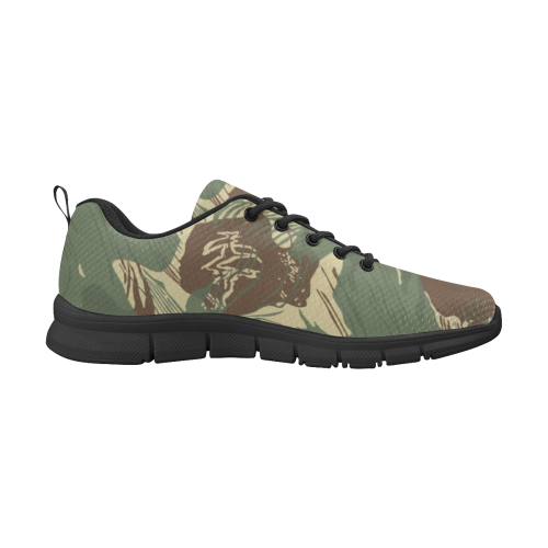 Rhodesian Brushstrokes Camouflage V2 Men's Breathable Running Shoes (Model 055)