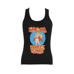 She-Ra Princess of Power Women's Shoulder-Free Tank Top (Model T35)