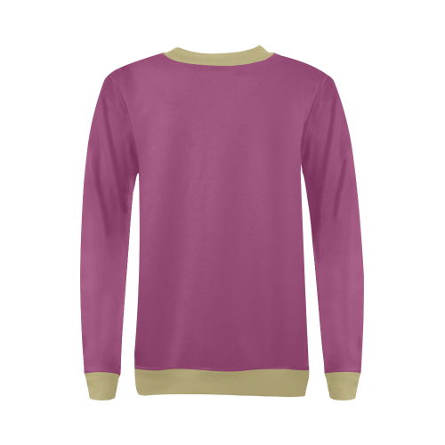 Tango All Over Print Crewneck Sweatshirt for Women (Model H18)