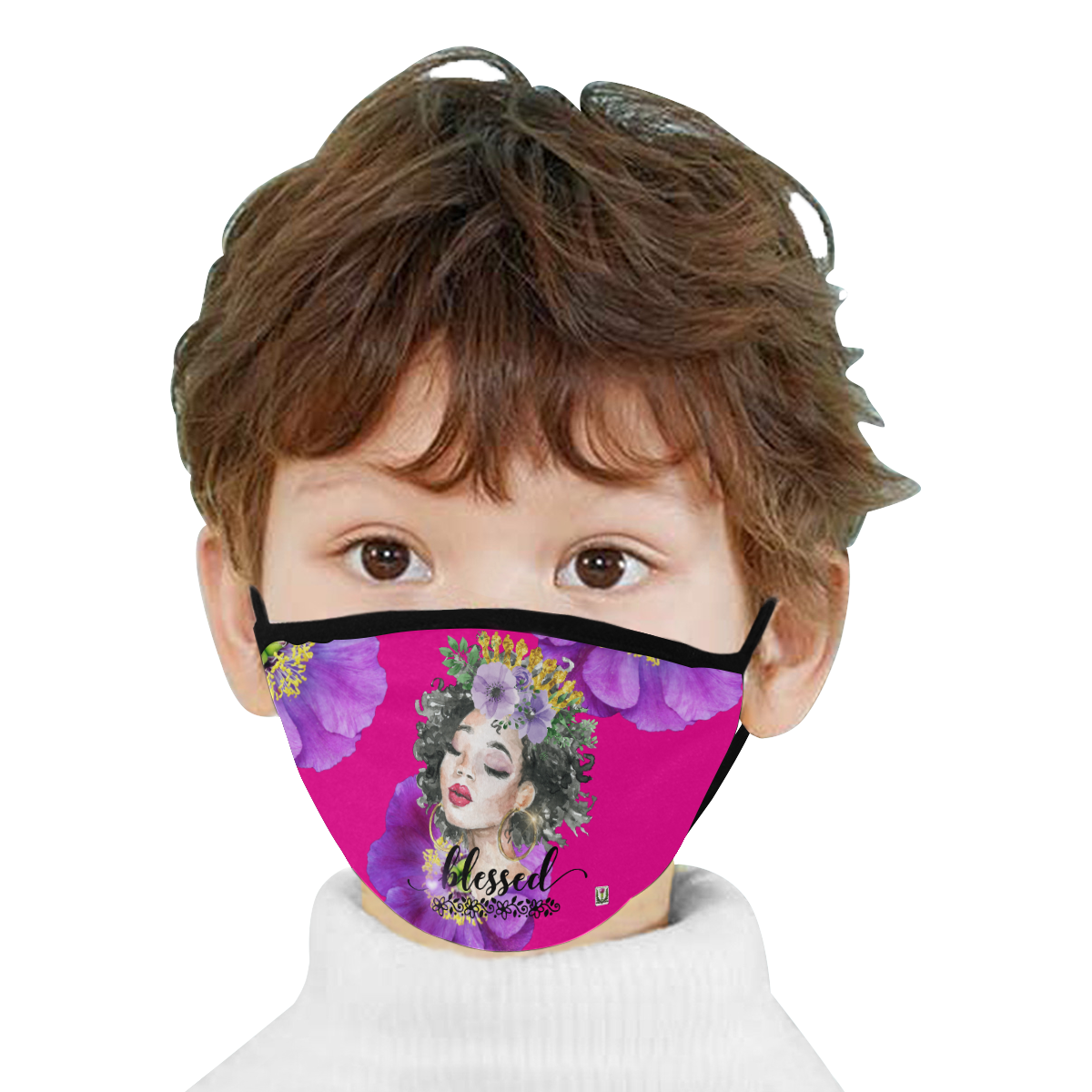 Fairlings Delight's The Word Collection- Blessed 53086a12 Mouth Mask