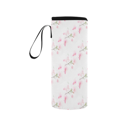 Pattern Orchidées Neoprene Water Bottle Pouch/Medium