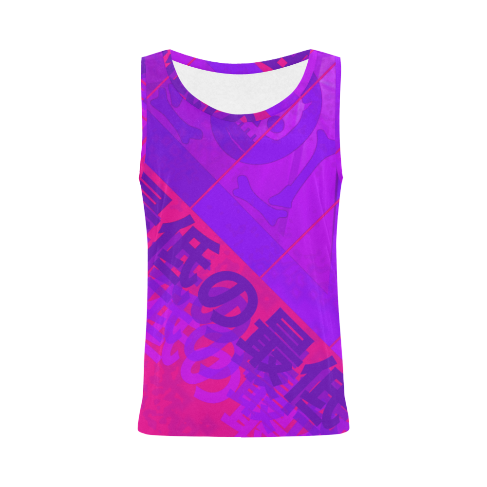 The Lowest of Low Japanese Banner All Over Print Tank Top for Women (Model T43)