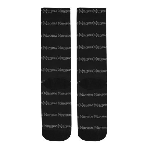 NUMBERS Collection Black Men's Custom Socks