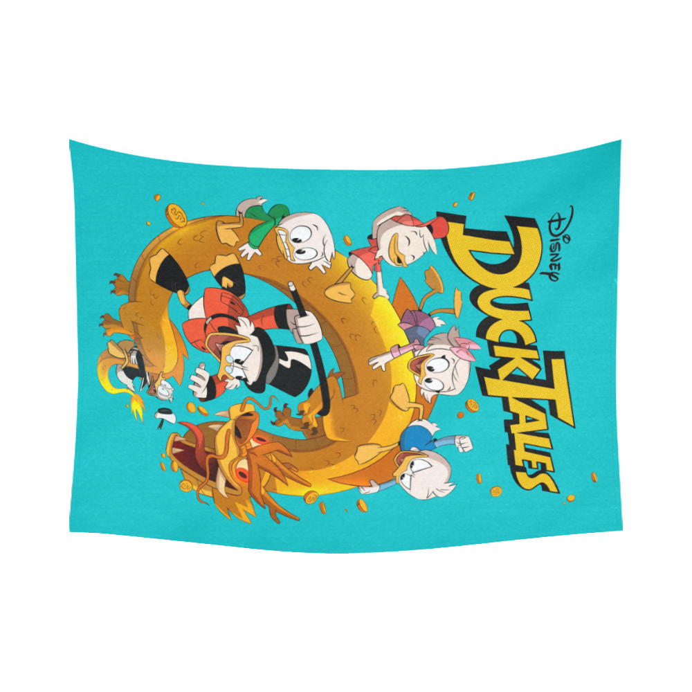 DuckTales Cotton Linen Wall Tapestry 80"x 60"