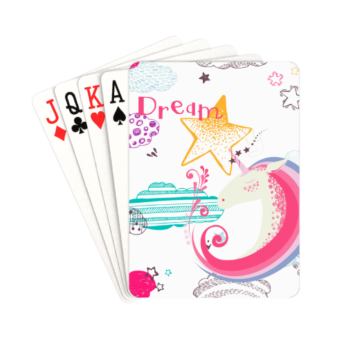 Unicorn Dream Playing Cards 2.5"x3.5"