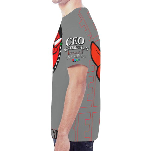 C-E-O BEE New All Over Print T-shirt for Men/Large Size (Model T45)
