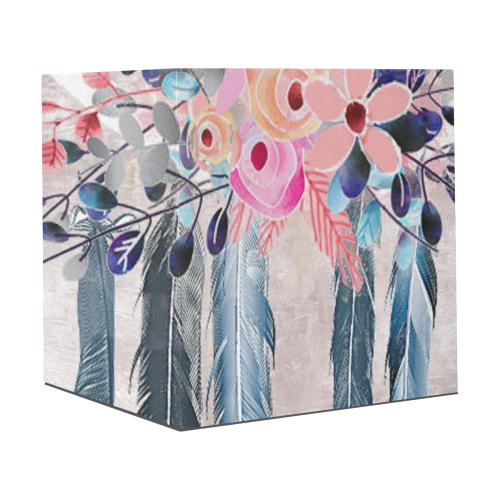 pink dreamcatcher floral Gift Wrapping Paper 58"x 23" (1 Roll)