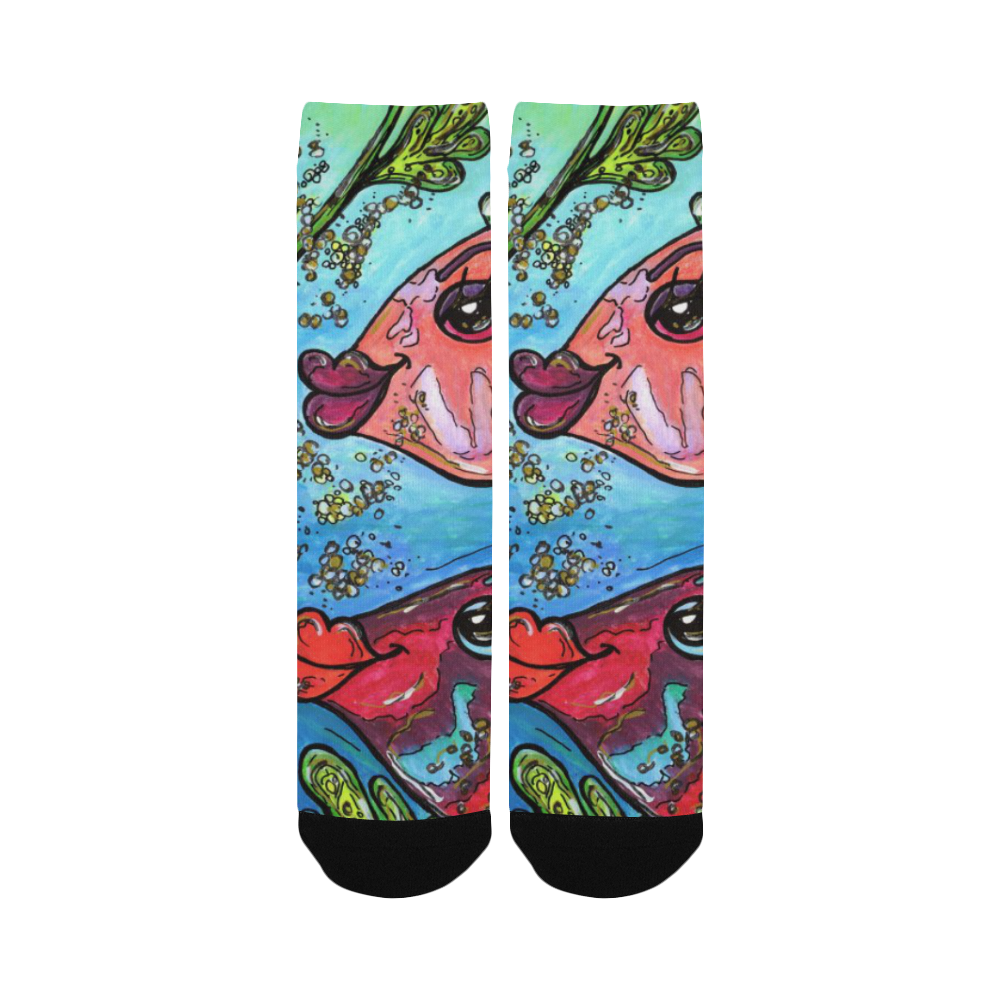 Bette and Joan  socks Custom Socks for Women