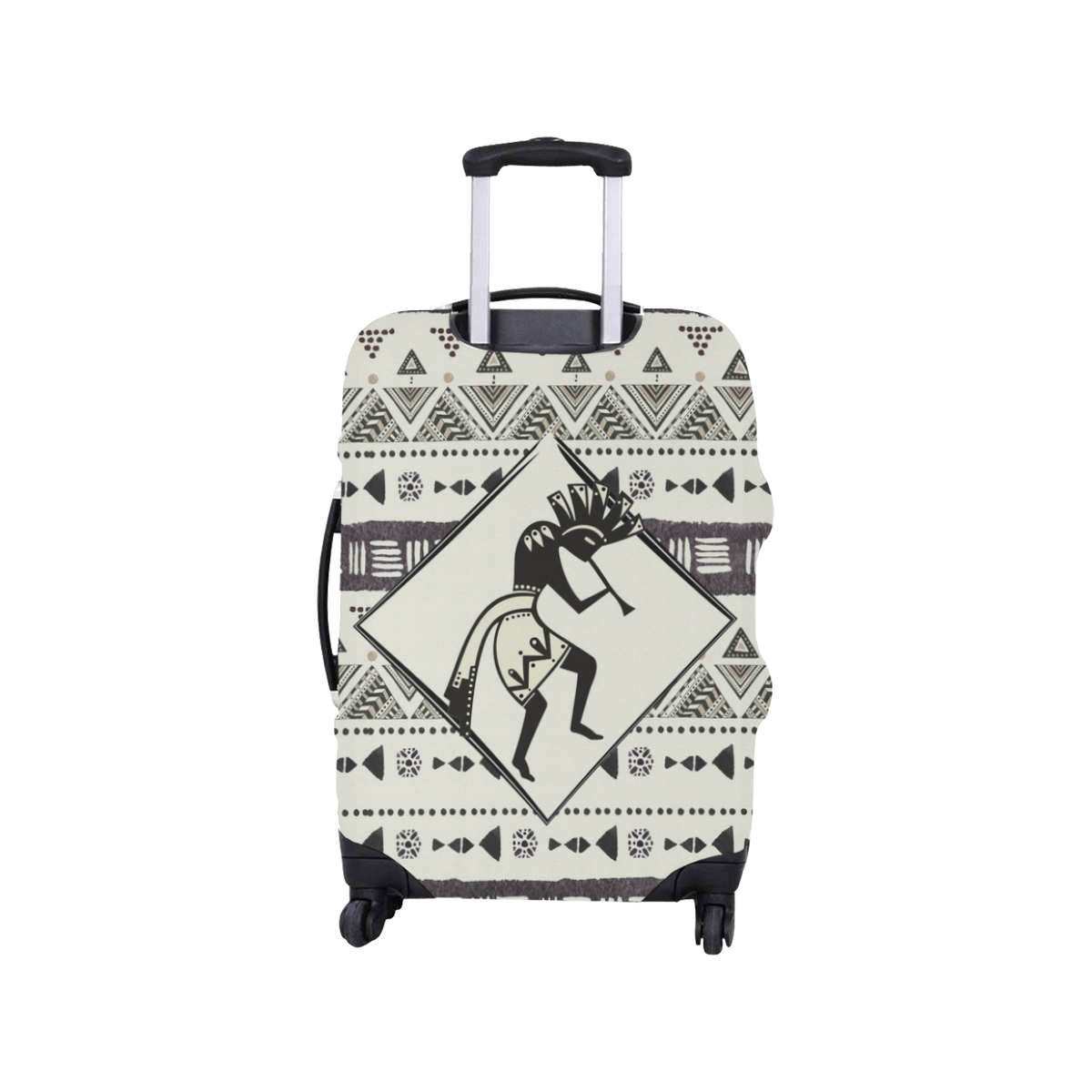 Kokopelli - Native American Pattern I Luggage Cover/Small 18"-21"