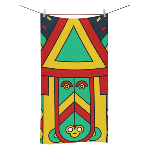 Aztec Spiritual Tribal Bath Towel 30"x56"
