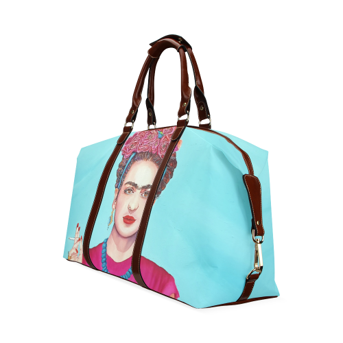 FRIDA IN THE PINK Classic Travel Bag (Model 1643) Remake
