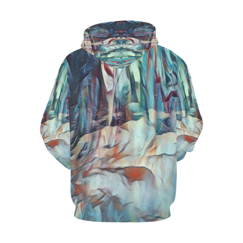 aquahoodie All Over Print Hoodie for Women (USA Size) (Model H13)
