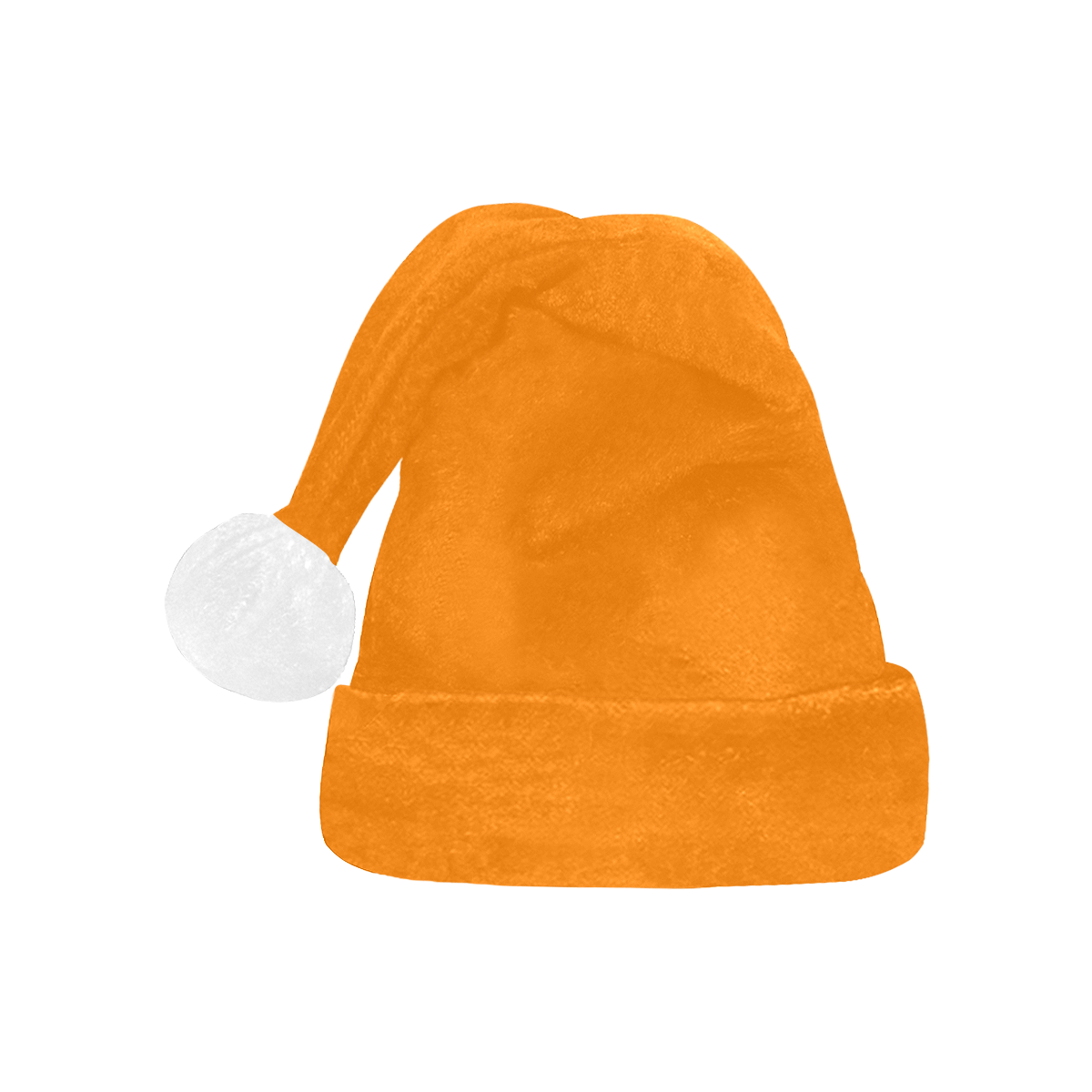 color UT orange Santa Hat