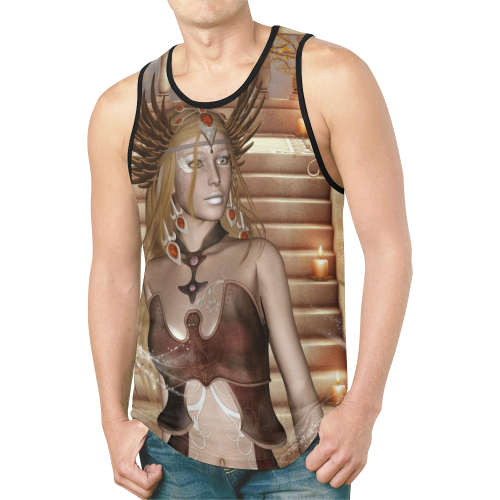 Beautiful fairy New All Over Print Tank Top for Men (Model T46)