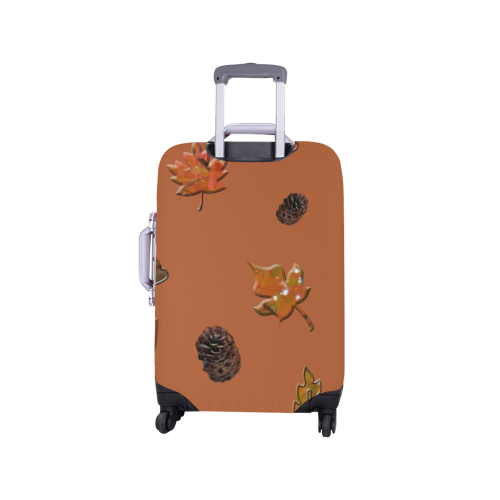 Leaves Pine Cones Luggage Cover/Small 18"-21"