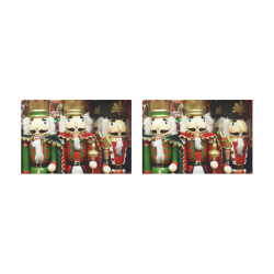 Christmas Nut Crackers Placemat 12’’ x 18’’ (Two Pieces)