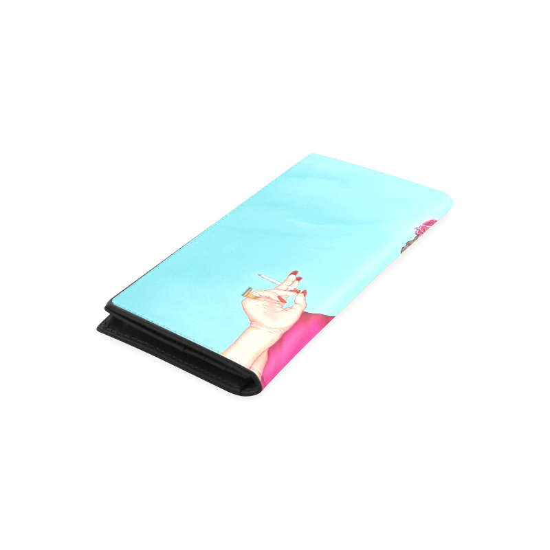 FRIDA IN THE PINK Women's Leather Wallet (Model 1611)