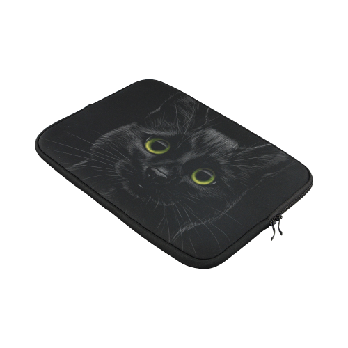 Black Cat Custom Sleeve for Laptop 15.6"