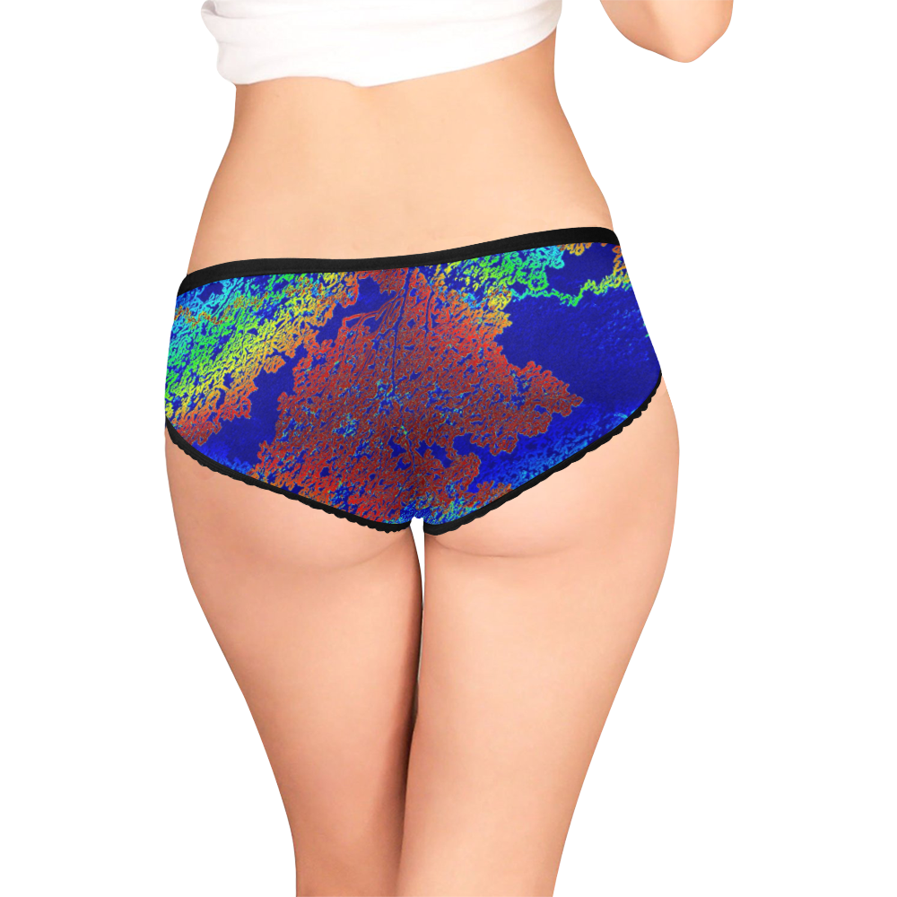 Blues Women's All Over Print Girl Briefs (Model L14)