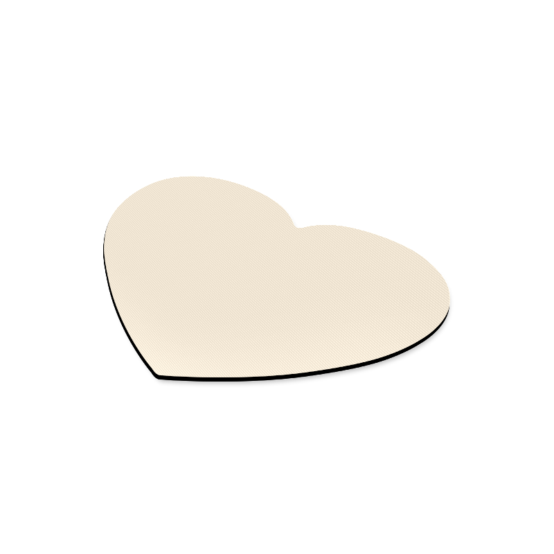 color antique white Heart-shaped Mousepad