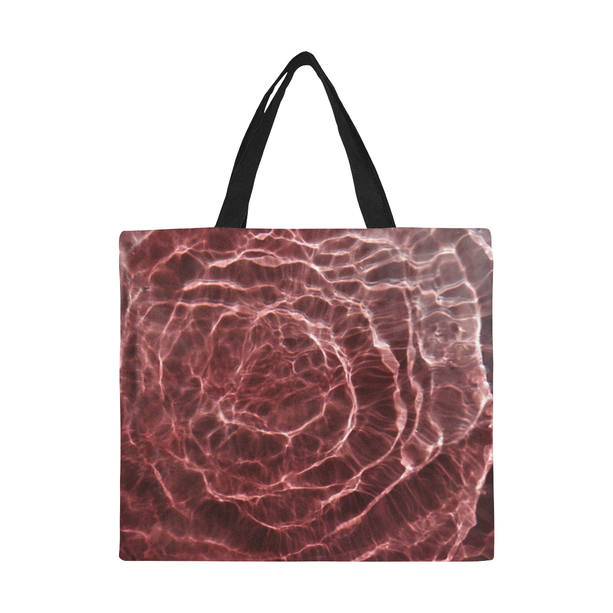 Cotton candy art All Over Print Canvas Tote Bag/Large (Model 1699)