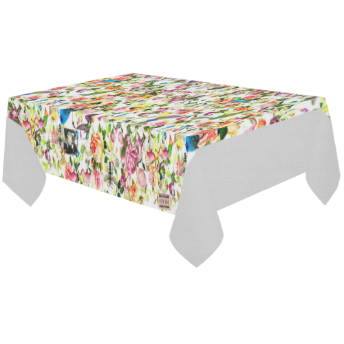Everything Two Cotton Linen Tablecloth 60"x120"