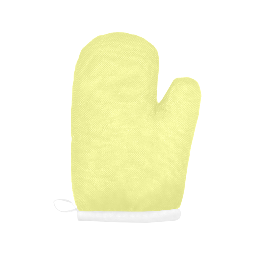 color canary yellow Oven Mitt (Two Pieces)
