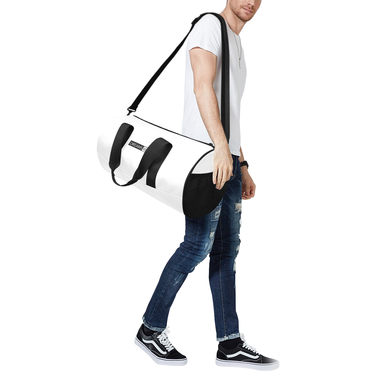 Duffle Bag (White) Duffle Bag (Model 1679)