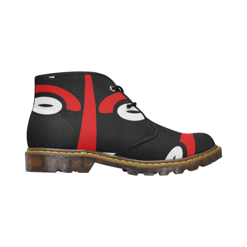 ligbi tribal Men's Canvas Chukka Boots (Model 2402-1)