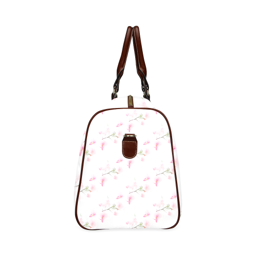 PATTERN ORCHIDÉES Waterproof Travel Bag/Small (Model 1639)
