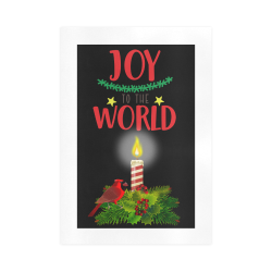 Joy To The World Cardinal Art Print 16‘’x23‘’