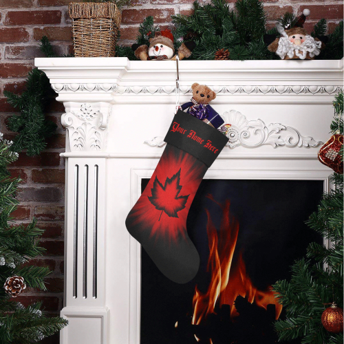 Cool Canada Personalized Christmas Stocking