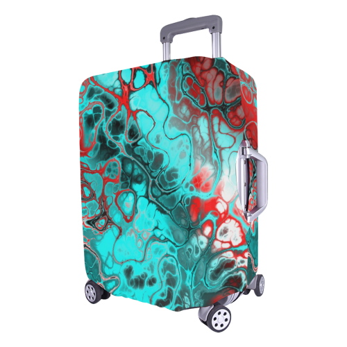awesome fractal 35G by JamColors Luggage Cover/Large 26"-28"
