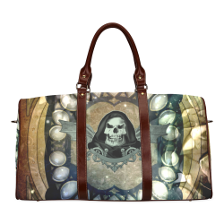 Awesome scary skull Waterproof Travel Bag/Large (Model 1639)